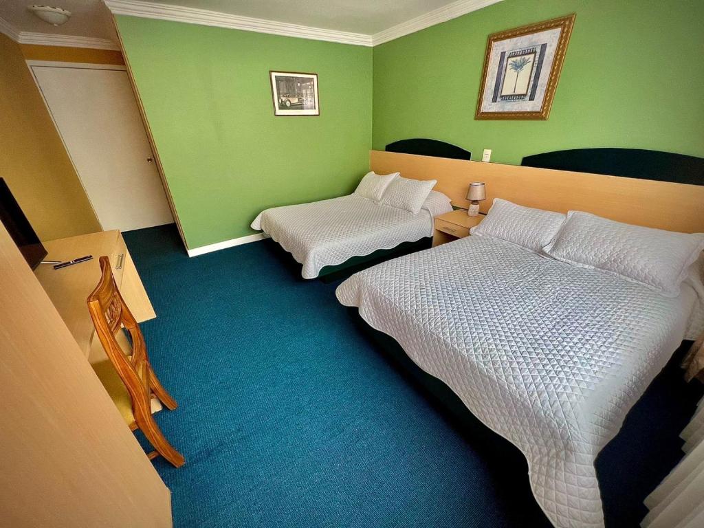 Postel nebo postele na pokoji v ubytování Casa Carrión