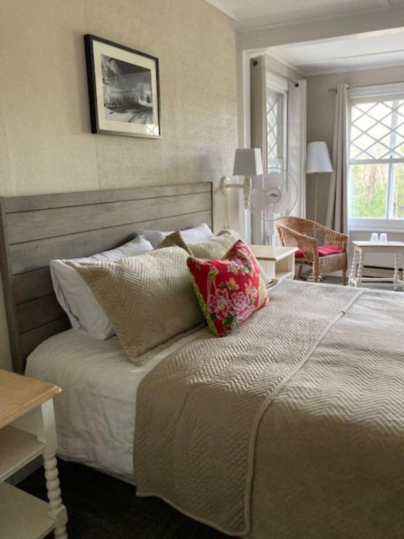 Katil atau katil-katil dalam bilik di Auberge Les Sources