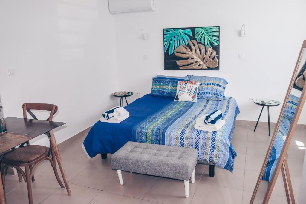 Postel nebo postele na pokoji v ubytování Joliebeachsxm