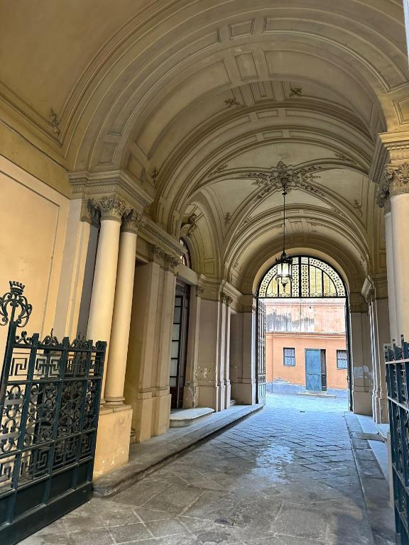 Majutusasutuse Sicilian Vibes Flat in Palazzo Storico fassaad või sissepääs