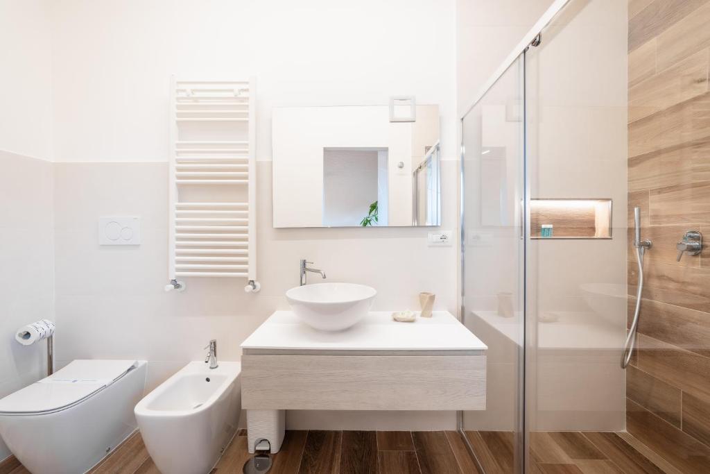 Kúpeľňa v ubytovaní Agriturismo Acquachiara