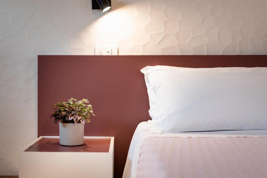 Posteľ alebo postele v izbe v ubytovaní Agriturismo Acquachiara