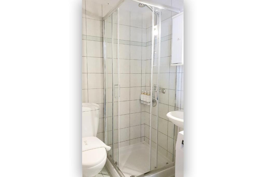 Koupelna v ubytování Casa Kali 1 Apartment