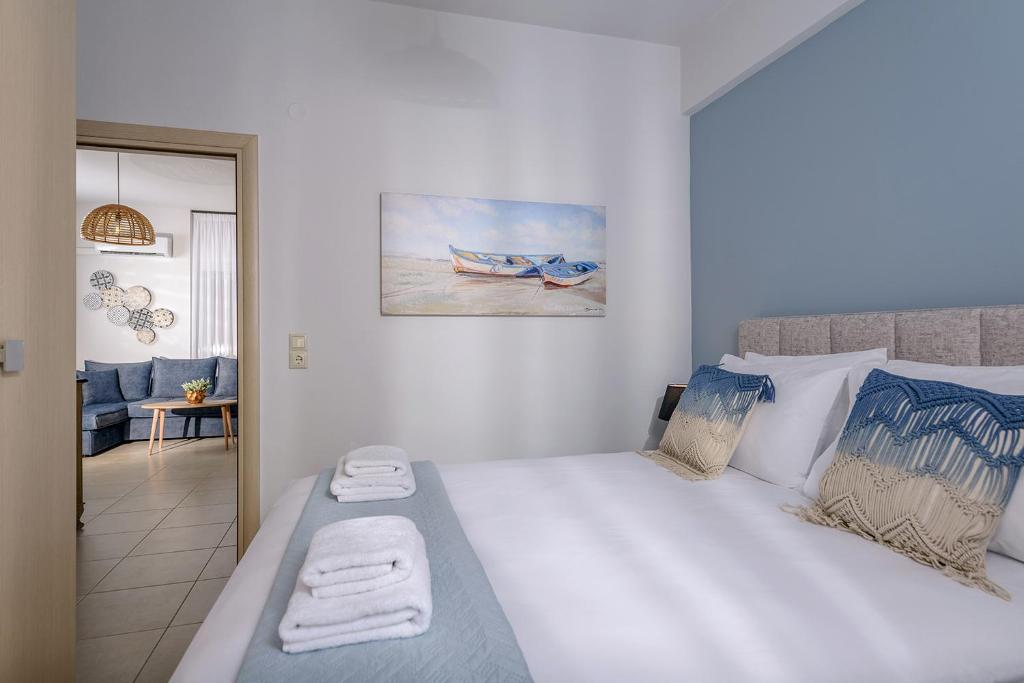 Postel nebo postele na pokoji v ubytování Casa Kali 1 Apartment