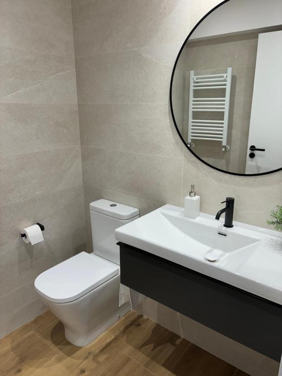 Koupelna v ubytování Apartamento Elkano 1