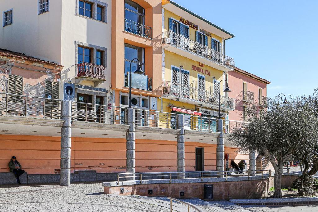 Bygningen som lejligheden ligger i