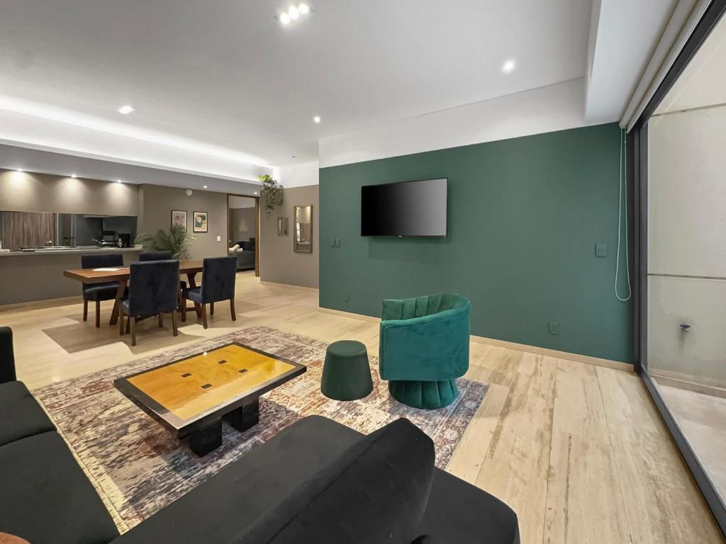 23Gh3 2BR 2BATHS PRIVATE PATIO - PRIME ROMA NORTE