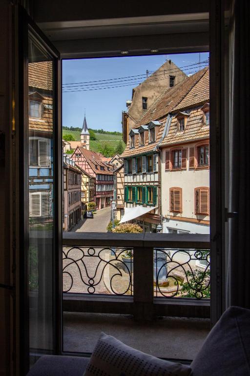 Balkón nebo terasa v ubytování Appartement avec vue sur vignoble