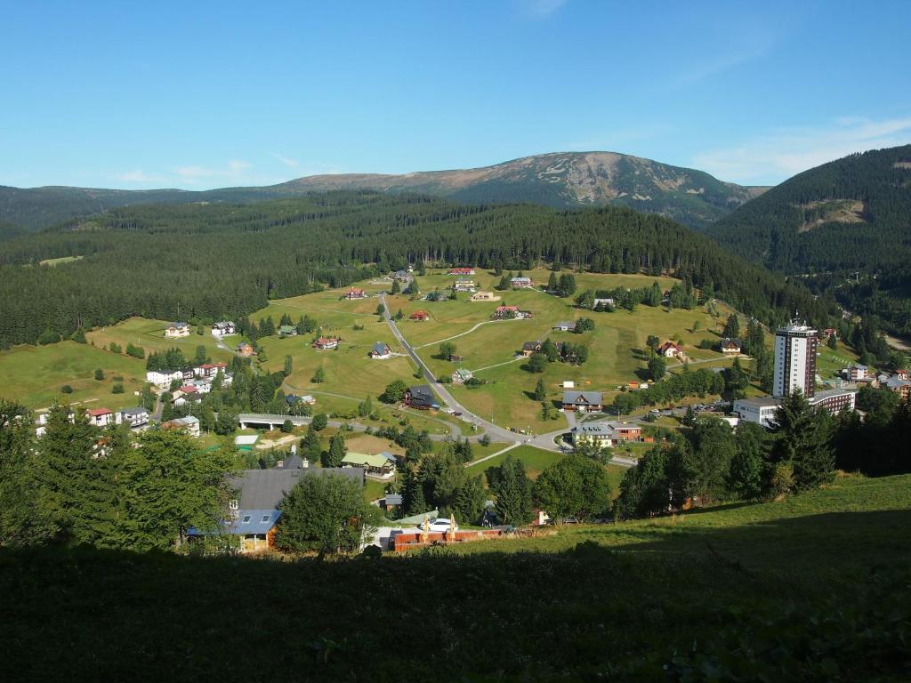 Příroda nedaleko penzionu