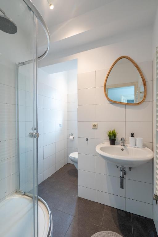 Koupelna v ubytování Penthouse Amsterdam Dam Square