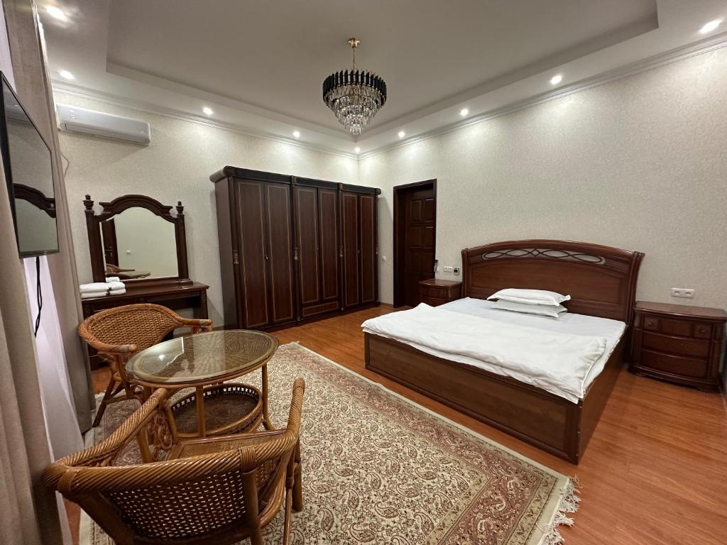 Postel nebo postele na pokoji v ubytování Hello Dushanbe Hostel