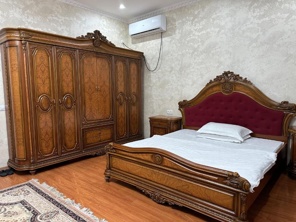 Postel nebo postele na pokoji v ubytování Hello Dushanbe Hostel