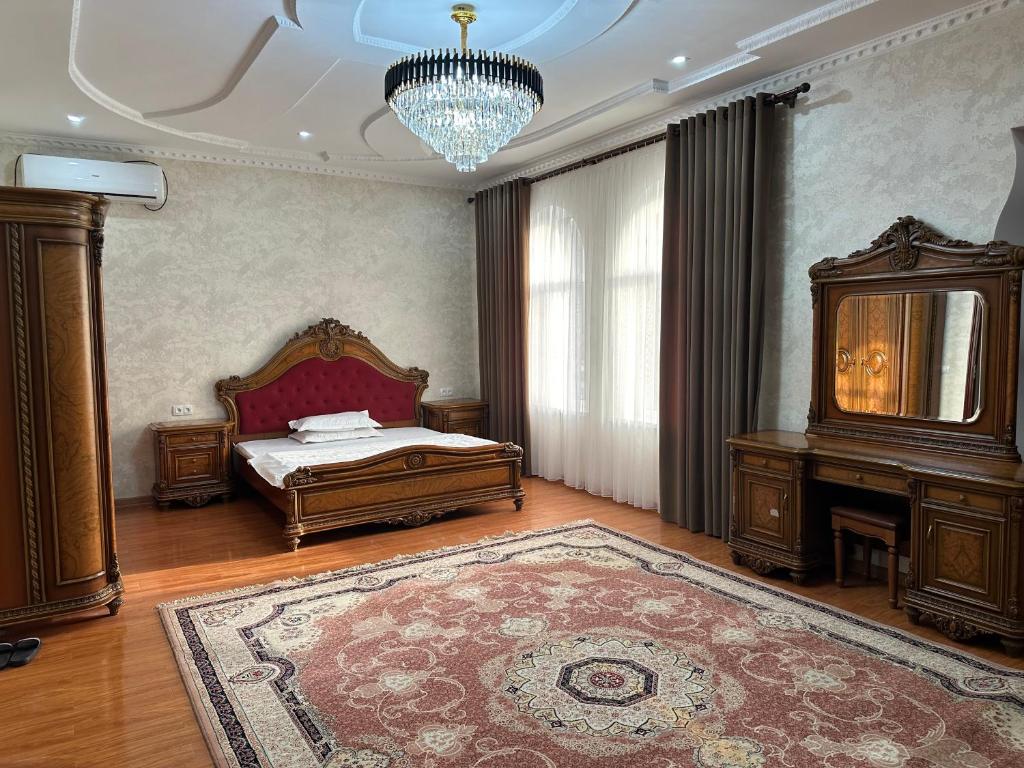 Postel nebo postele na pokoji v ubytování Hello Dushanbe Hostel