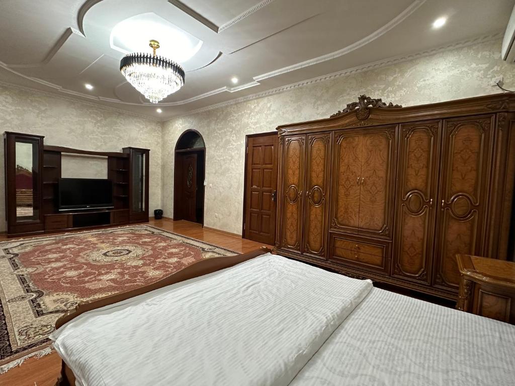 Postel nebo postele na pokoji v ubytování Hello Dushanbe Hostel