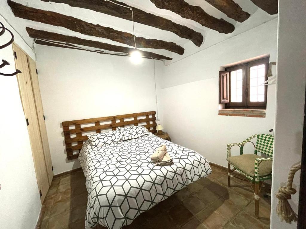 Una cama o camas en una habitación de Casa Las Cuadras