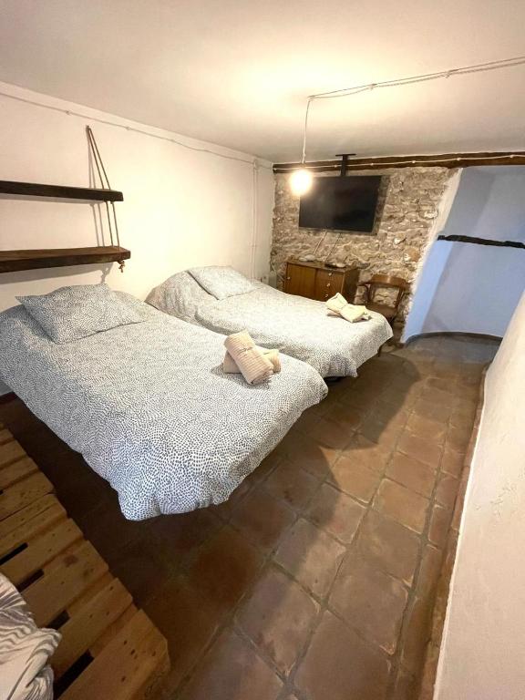 Una cama o camas en una habitación de Casa Las Cuadras
