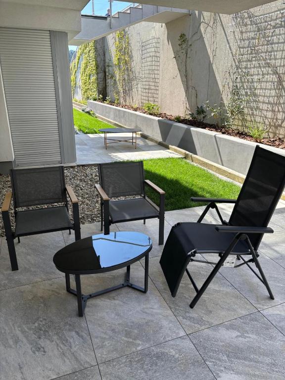 Balkón nebo terasa v ubytování Apartament Wisła Siglany
