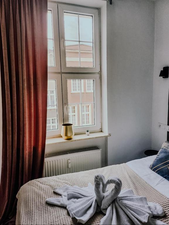 Posteľ alebo postele v izbe v ubytovaní Cloud 9 King Bed-Old Town View Apartment