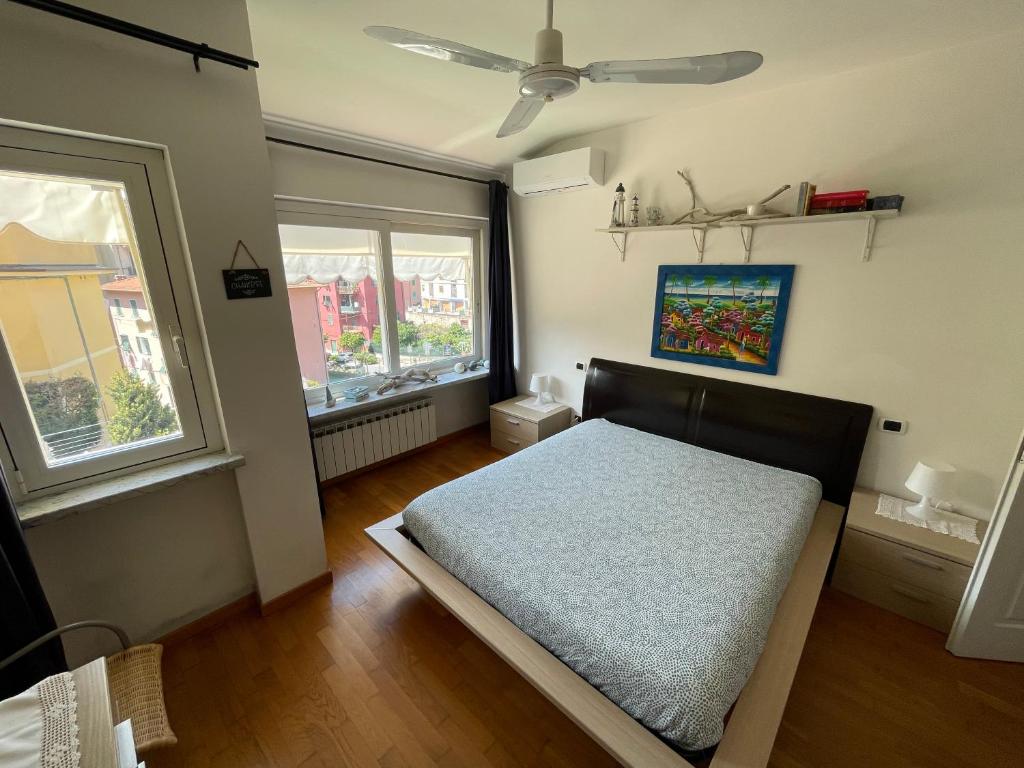 Posteľ alebo postele v izbe v ubytovaní Ledonia Apartment