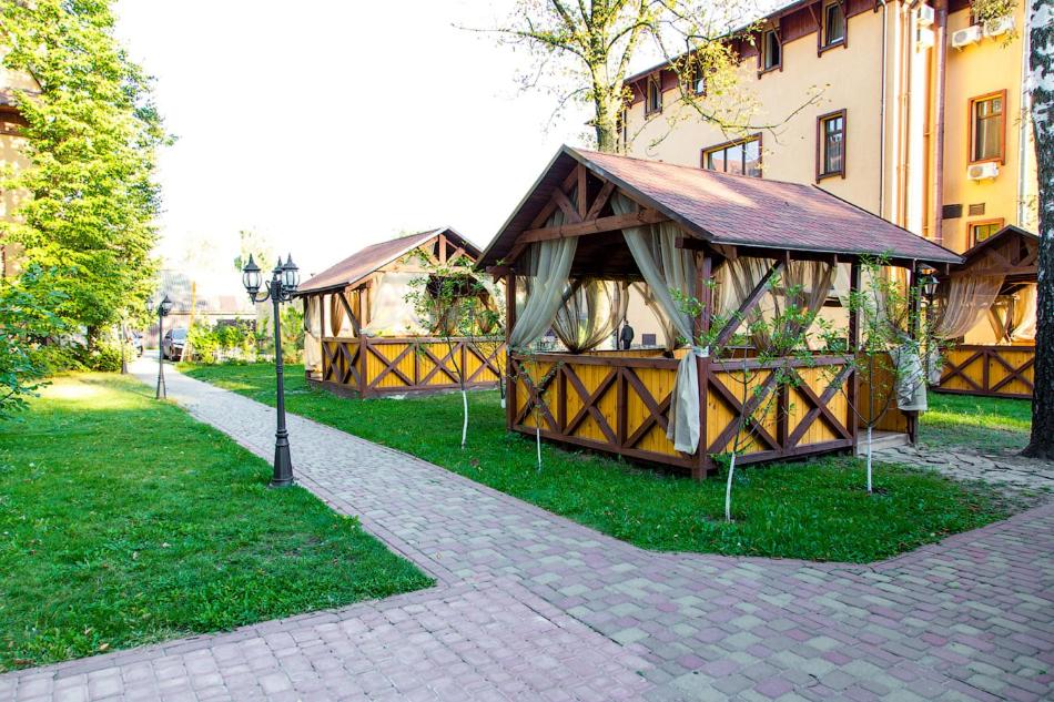 Zahrada ubytování Hotel Krakow