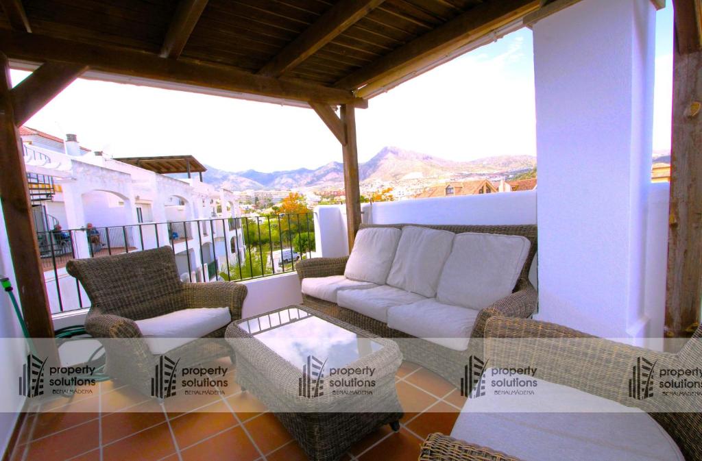 Posedenie v ubytovaní Lomas de Mena 20 - Ático con vistas al mar - Barbacoa y Piscina- PARKING GRATIS -EXCELENTE CONEXIÓN WIFI