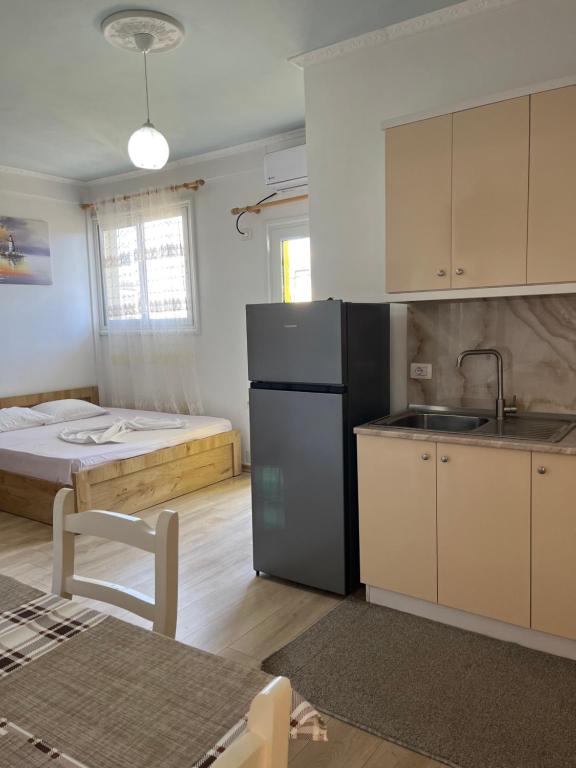 Kuchyň nebo kuchyňský kout v ubytování Guesthouse Kristi & Mari