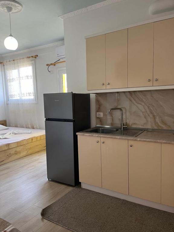 Kuchyň nebo kuchyňský kout v ubytování Guesthouse Kristi & Mari
