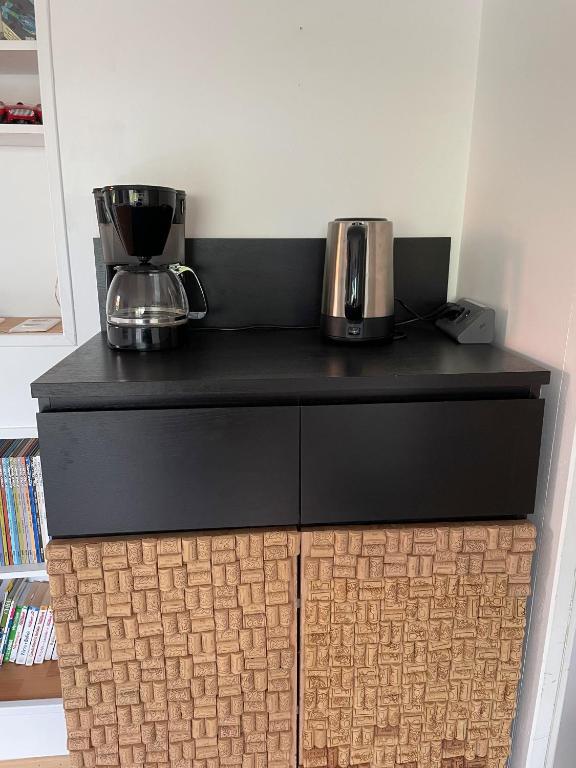 Kuchyň nebo kuchyňský kout v ubytování Chambre d'Hôtes Arla Goxoki