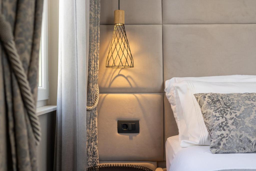 Postel nebo postele na pokoji v ubytování Premium apartment ALBA ROSA