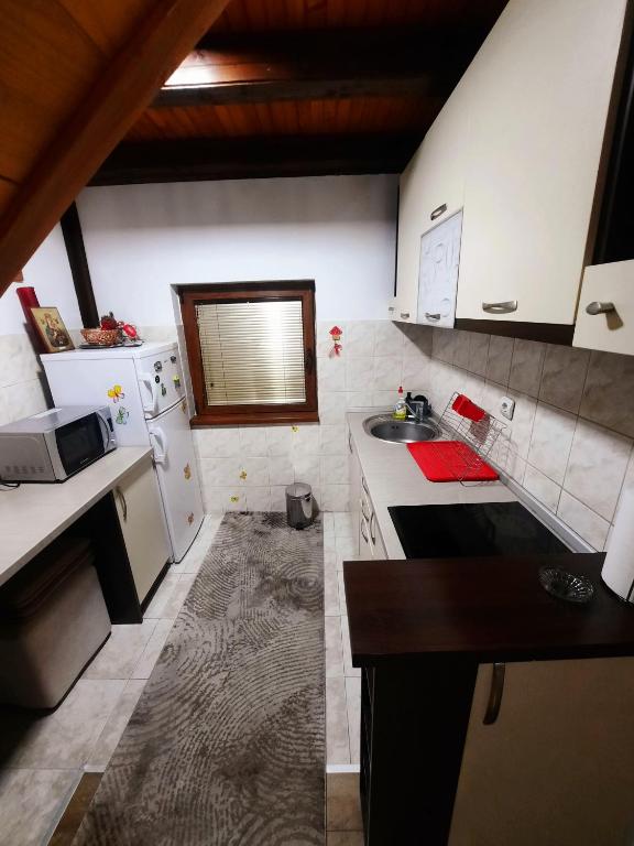 Kuchyň nebo kuchyňský kout v ubytování Vilotijevic - Tara Centar