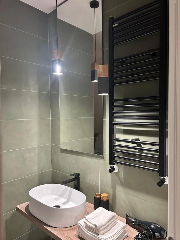 Koupelna v ubytování A Due Passi Dalla Scalinata Rooms
