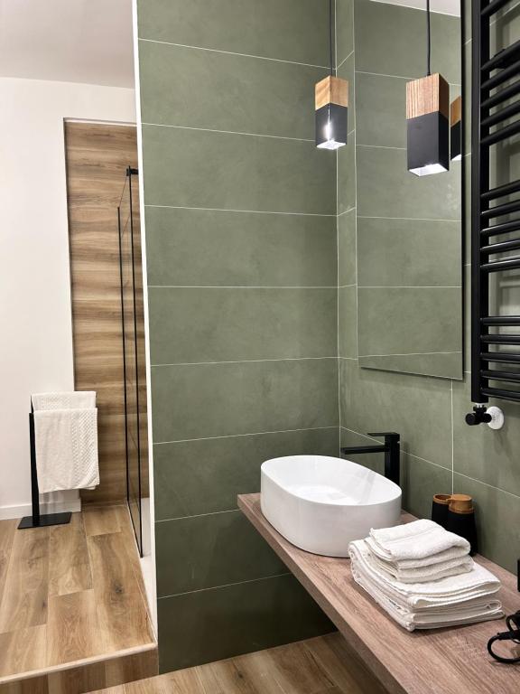 Koupelna v ubytování A Due Passi Dalla Scalinata Rooms