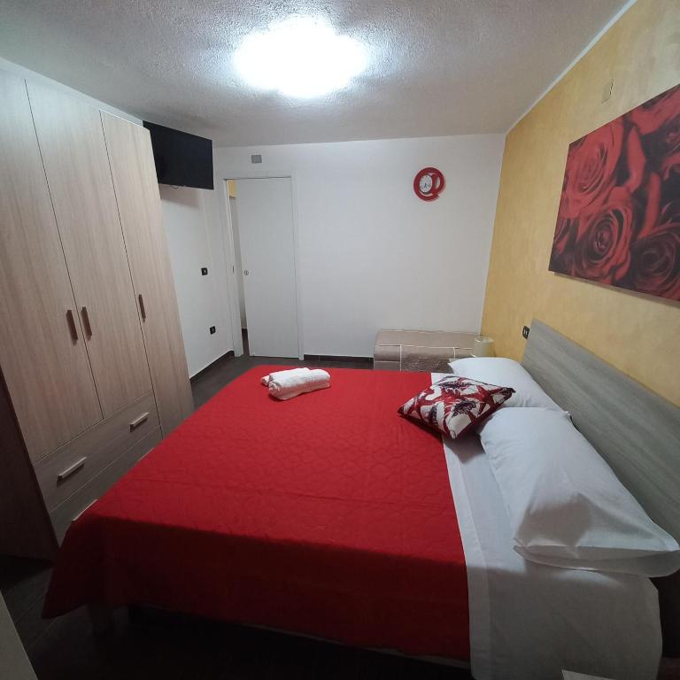 Postel nebo postele na pokoji v ubytování B&B Biancamano