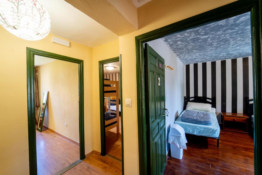 Postel nebo postele na pokoji v ubytování Hostel Atapuerca INpulso