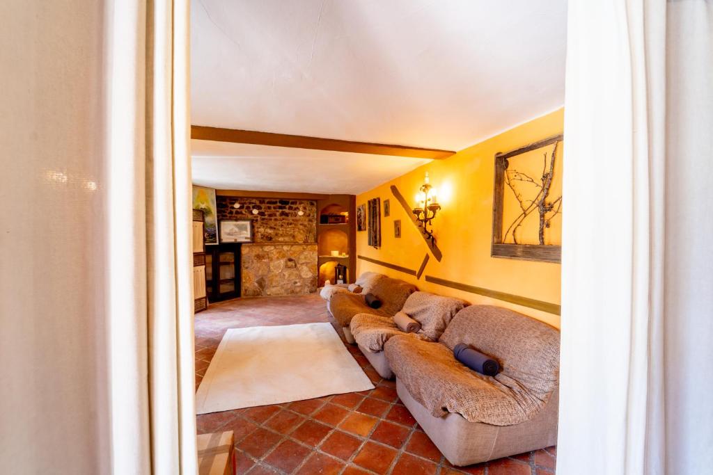 Posezení v ubytování Hostel Atapuerca INpulso