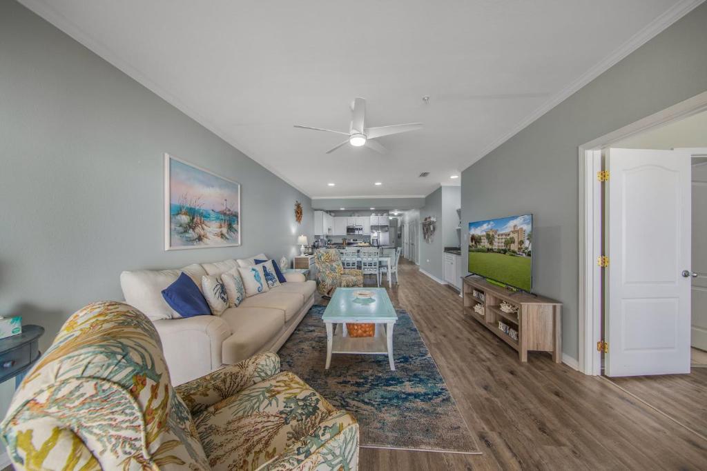 Posezení v ubytování Marlin Key 4C by Vacation Homes Collection