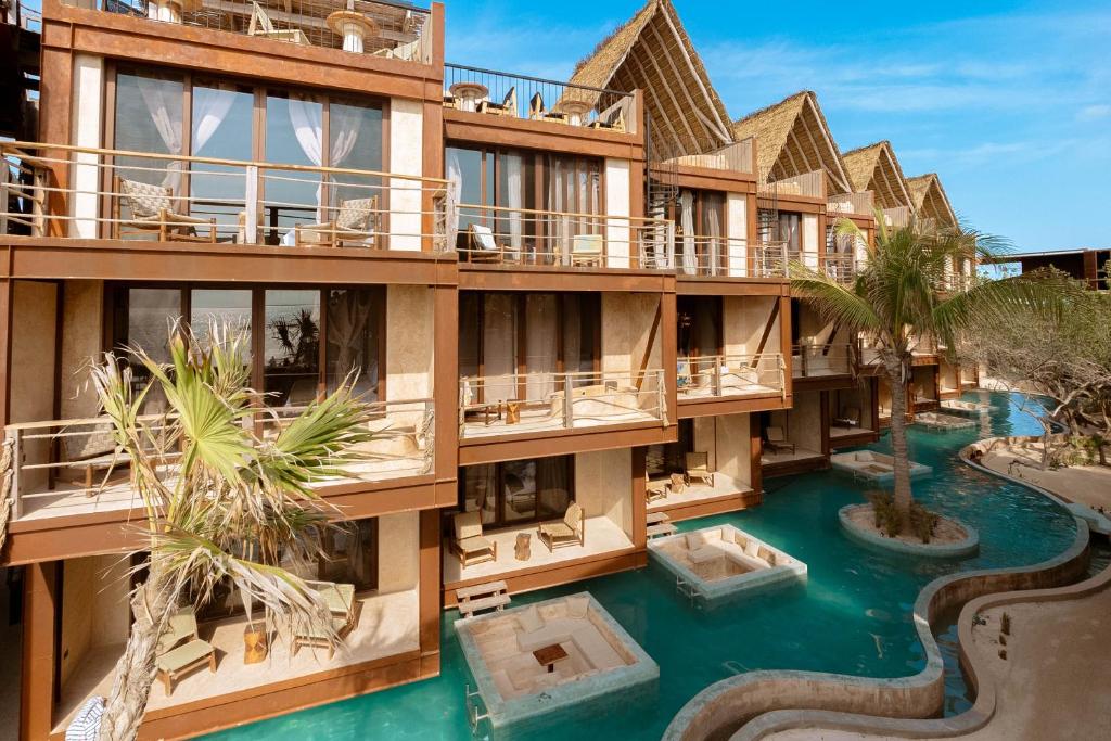 Bazén v ubytování AWA Holbox Hotel Boutique - Beach Front nebo v jeho okolí