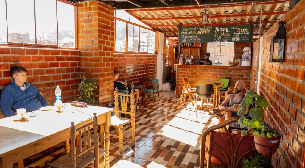 Posezení v ubytování Kame House hostel