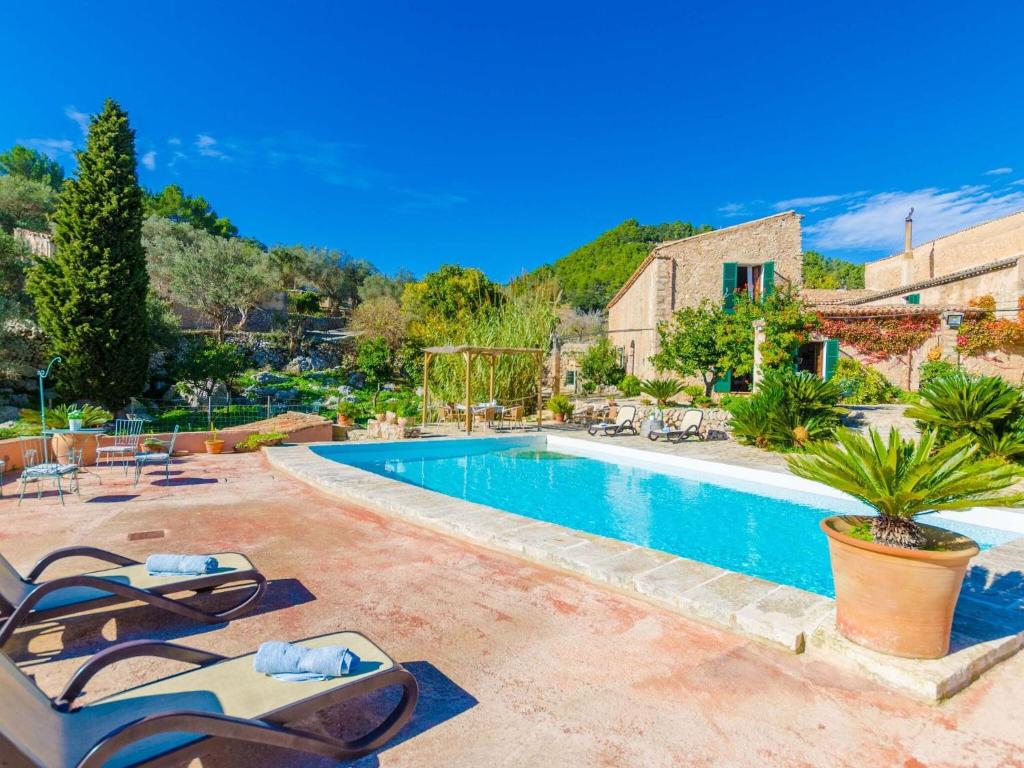 Bazén v ubytování Sobreamunt - Villa With Private Pool In Esporles Free Wifi nebo v jeho okolí