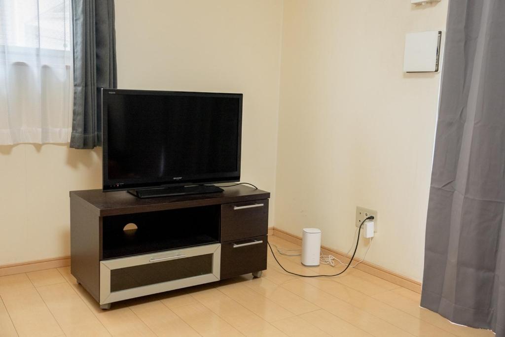 TV a/nebo společenská místnost v ubytování apartment hotel myu