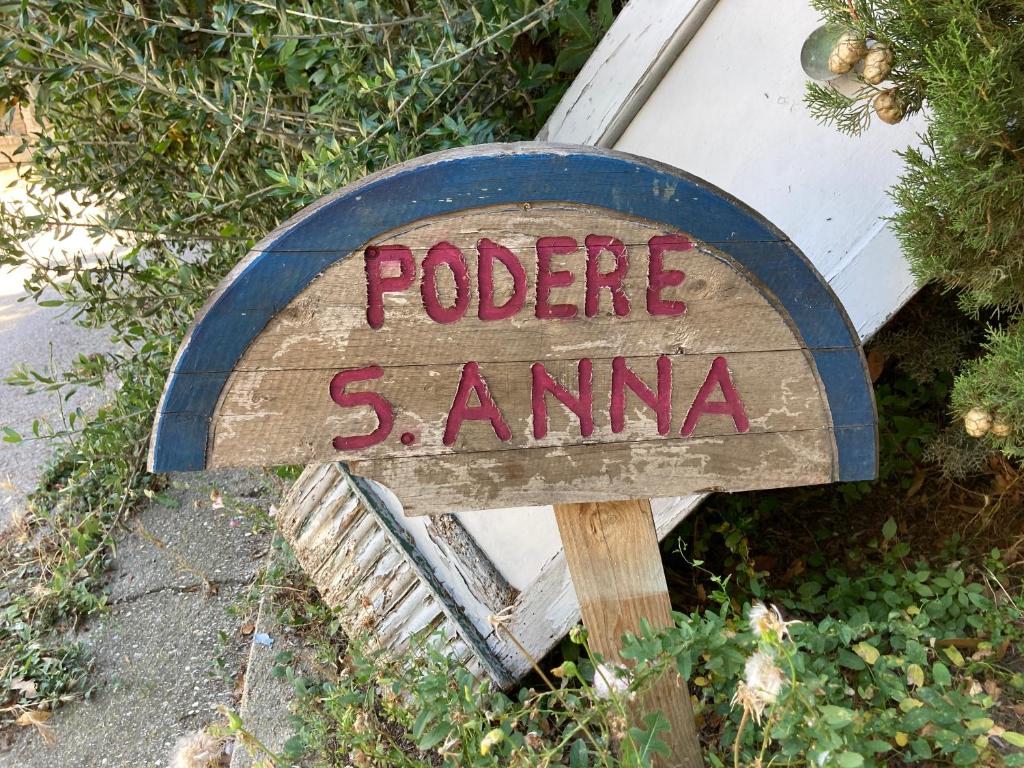 Certifikát, hodnocení, plakát nebo jiný dokument vystavený v ubytování PODERE Sant'Anna B&B -Bambù room