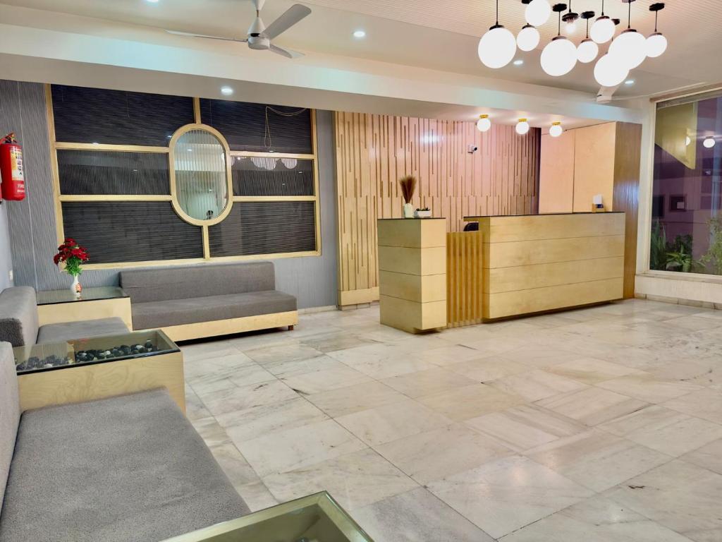 Posezení v ubytování Hotel Volga