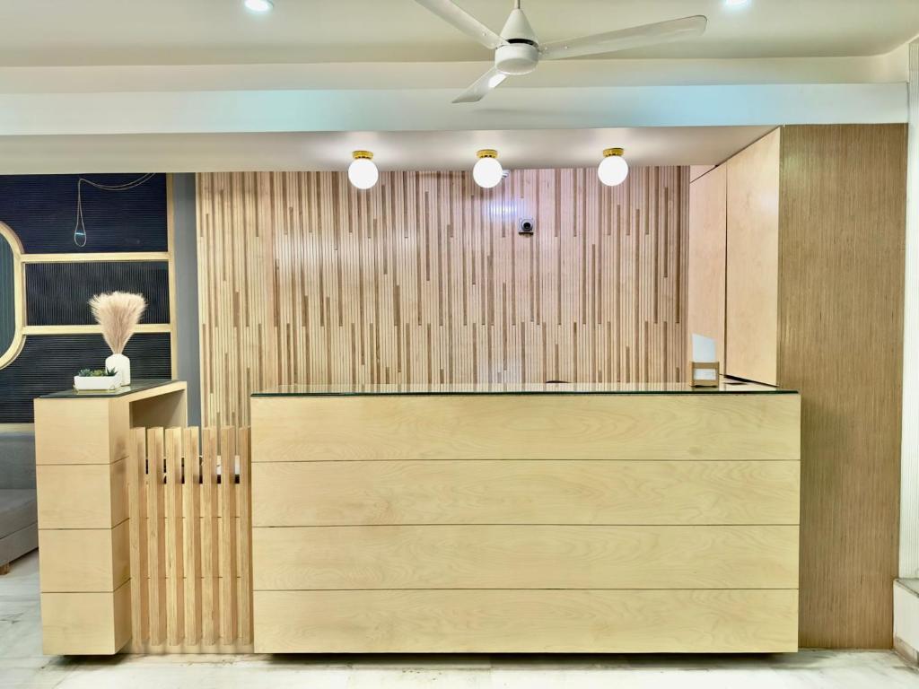 Vstupní hala nebo recepce v ubytování Hotel Volga
