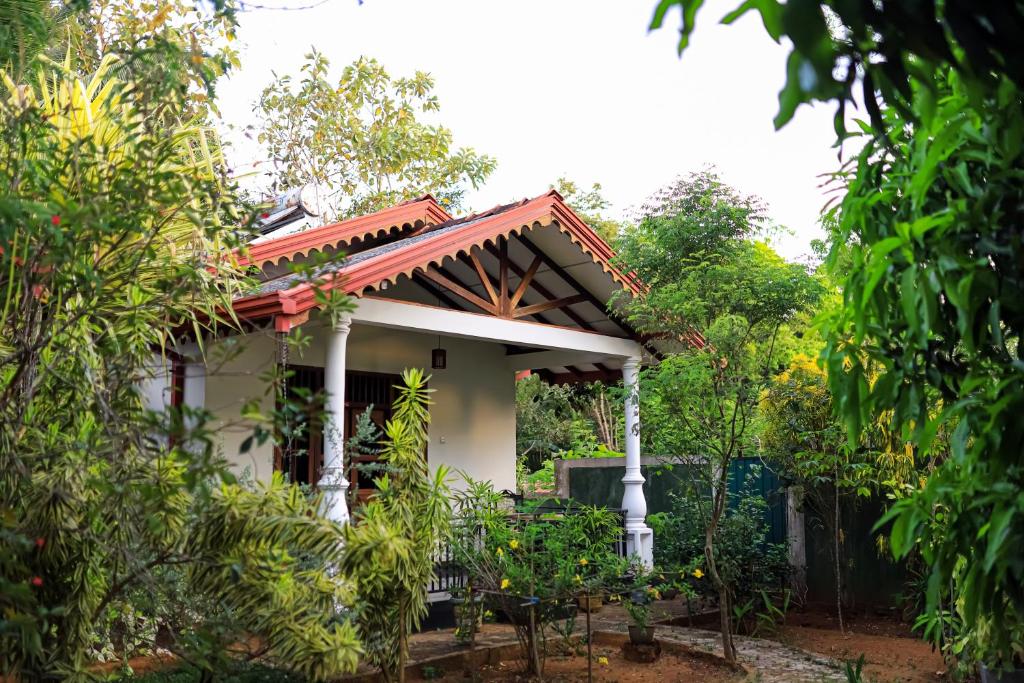 Zahrada ubytování Scenic Cottage Sigiriya