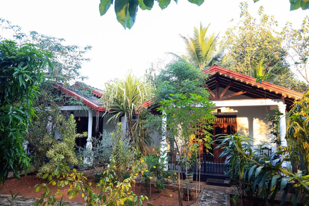 Zahrada ubytování Scenic Cottage Sigiriya