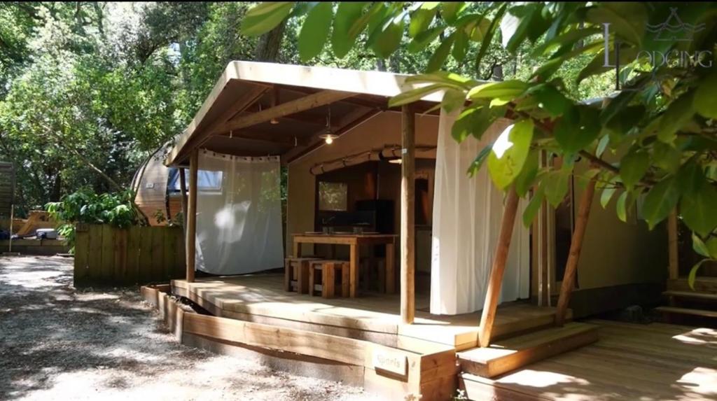 Zahrada ubytování Lodging Le Lac