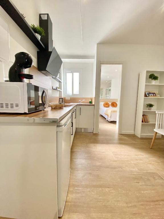 Kuchyňa alebo kuchynka v ubytovaní Apartamento Villa María II