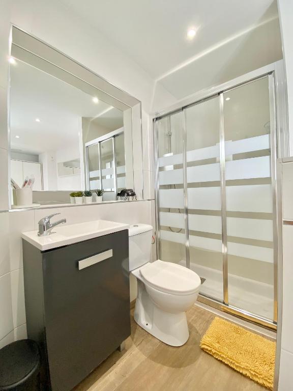 Kúpeľňa v ubytovaní Apartamento Villa María II