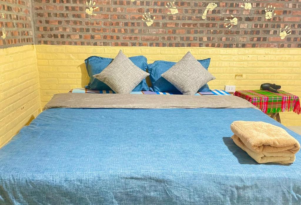Postel nebo postele na pokoji v ubytování My's Homestay sapa
