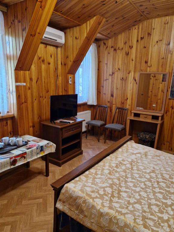 TV a/nebo společenská místnost v ubytování Nautilus